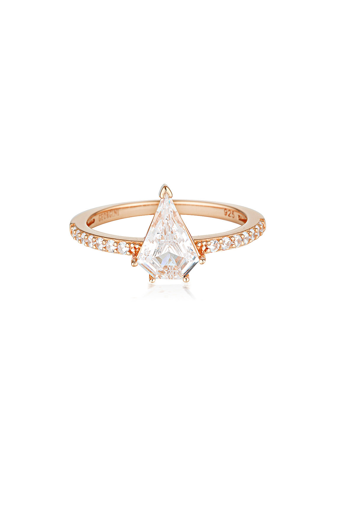 GEORGINI Rock Star Shield Ring