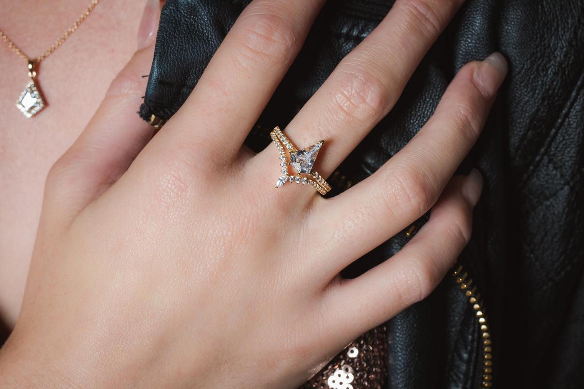 GEORGINI Rock Star Shield Ring