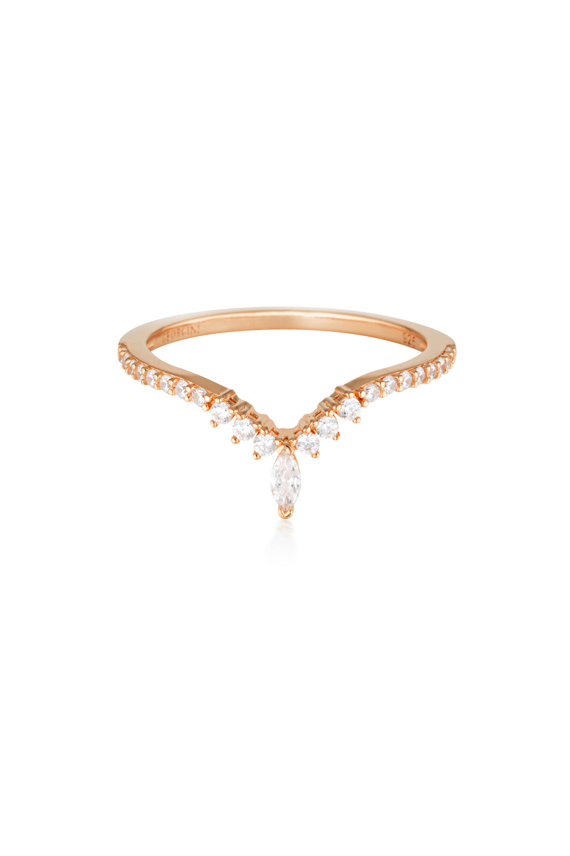 GEORGINI Rock Star Tiara Ring