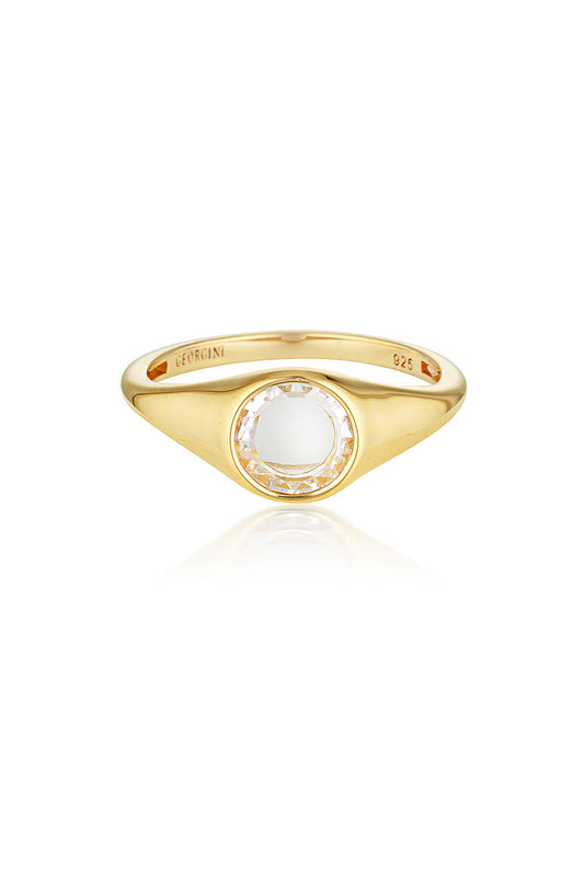GEORGINI Noel Nights Sliced Stone Ring