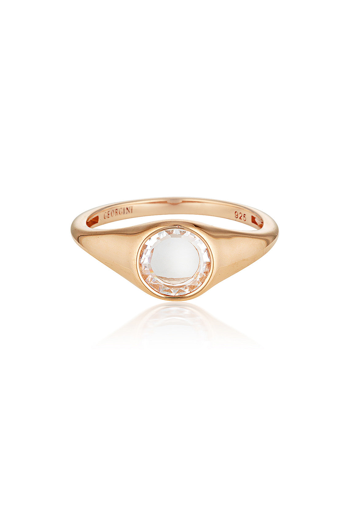 GEORGINI Noel Nights Sliced Stone Ring
