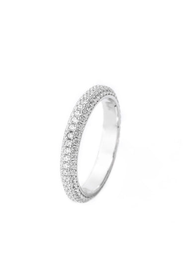 GEORGINI Goddess Pave Ring