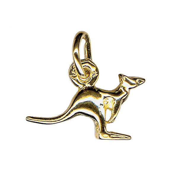 Kangaroo Charm 8mm x 14mm