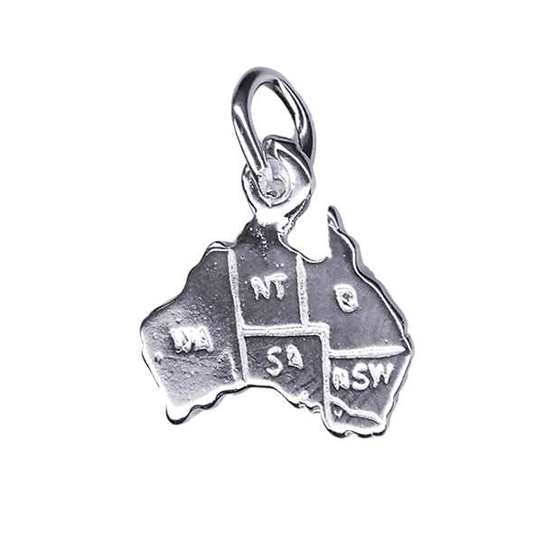 Map of Australia Charm 11mm x 11mm