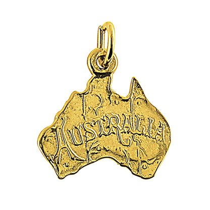 Map of Australia Charm