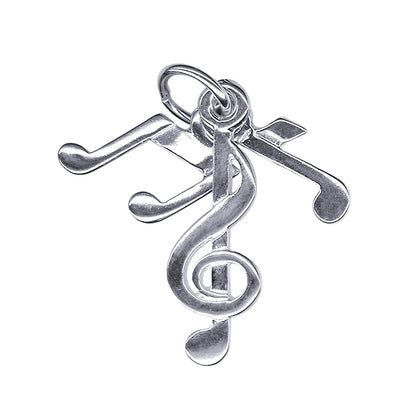 3 Piece Music Notes Charm