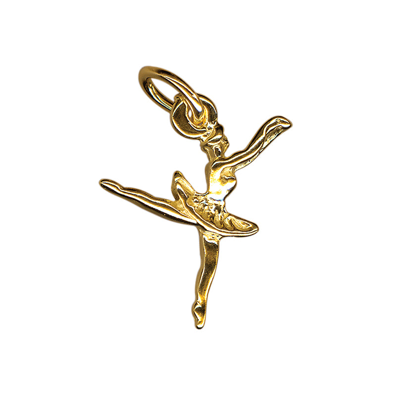 Ballerina Charm 16mm x 15mm