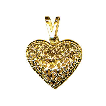Heart Charm 20mm x 24mm