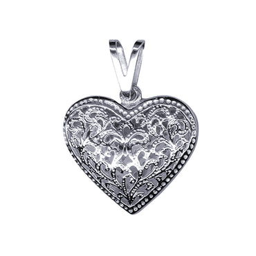 Heart Charm 20mm x 24mm