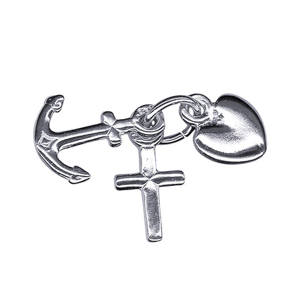 Faith, Hope & Charity Charm 10mm x 6mm