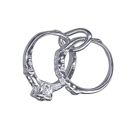 2 Rings Charm
