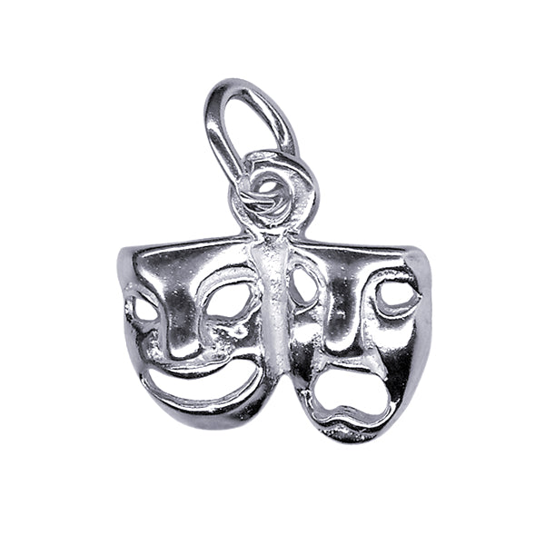 Drama Mask Charm 9mm x 13mm