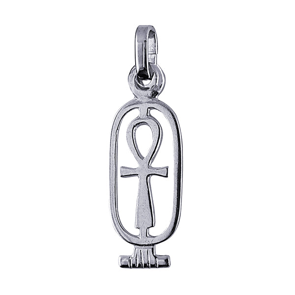 Cartouche in Ankh Charm