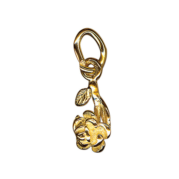Rose Charm 9mm x 5mm