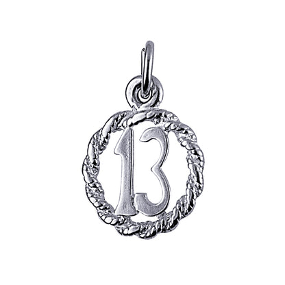 13 In Circle Charm