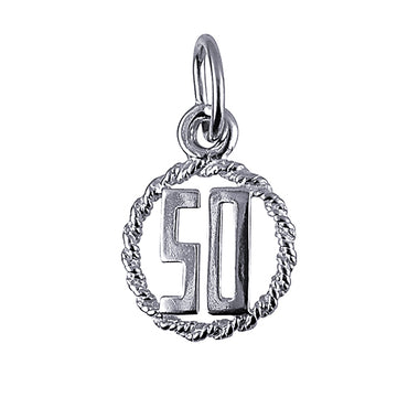 50 in a Circle Charm