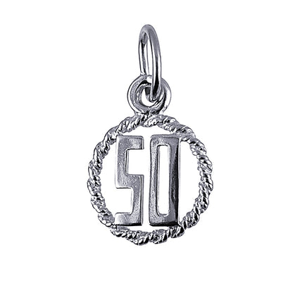 50 in a Circle Charm