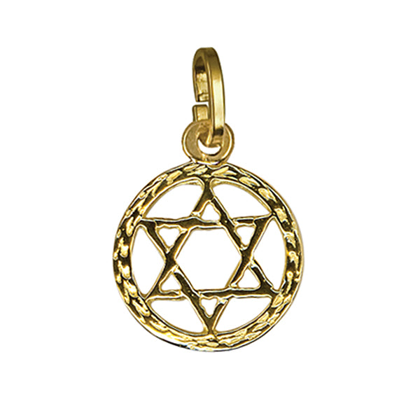 Star of David Charm 12mm