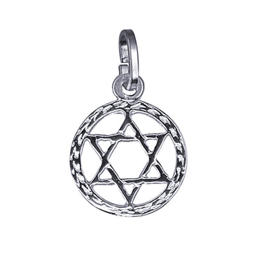 Star of David Charm 12mm