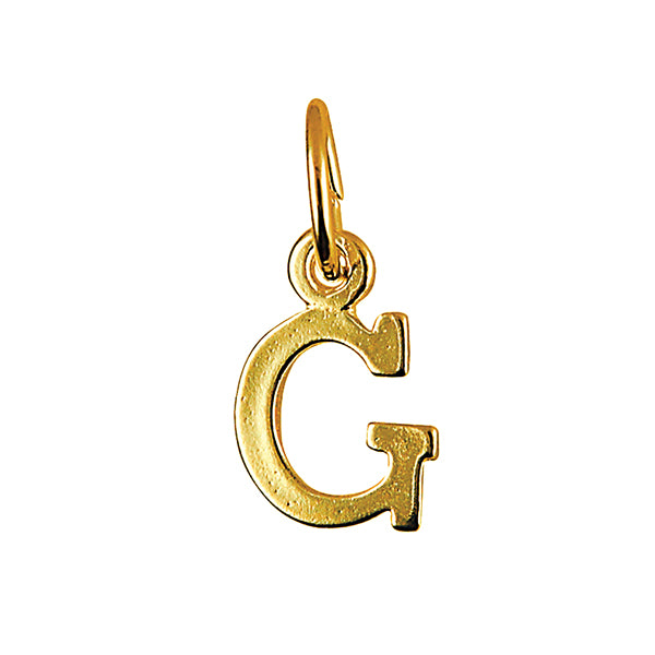 Block Initial G Charm