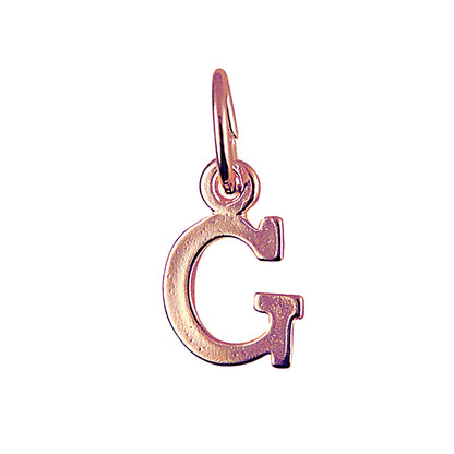 Block Initial G Charm
