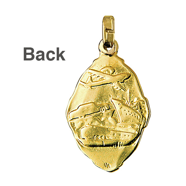 Saint Christopher Charm 21mm x 15mm