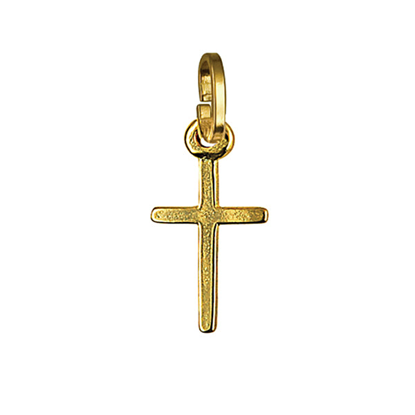Flat Plain Cross 13mm x 8mm