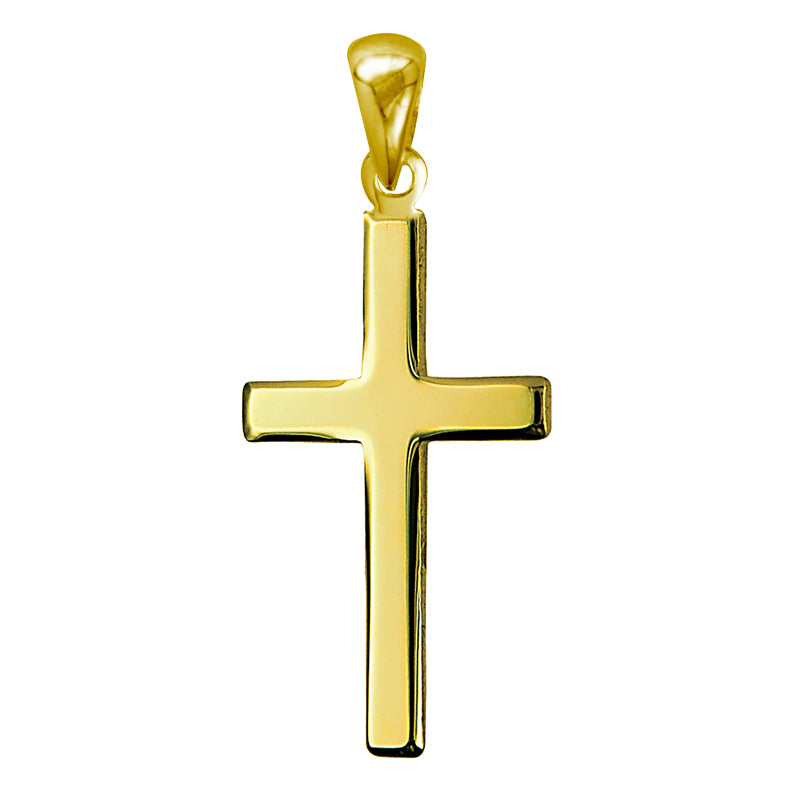 Flat Plain Cross 25mm x 15mm