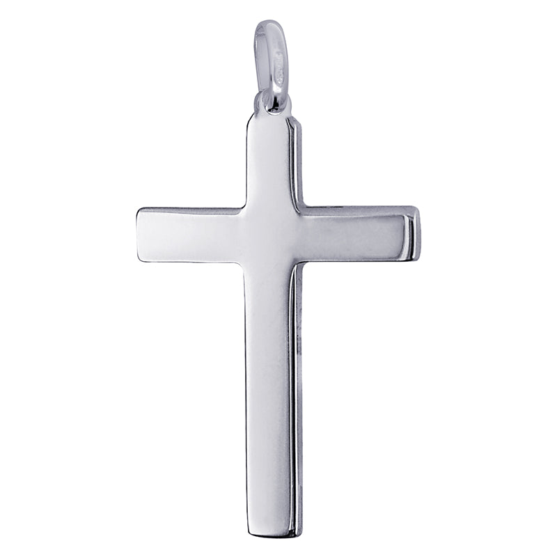 Flat Plain Cross 35mm x 23mm