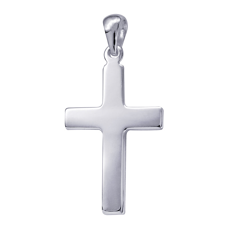 Flat Plain Cross 24mm x 14mm