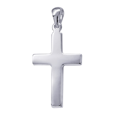 Flat Plain Cross 24mm x 14mm