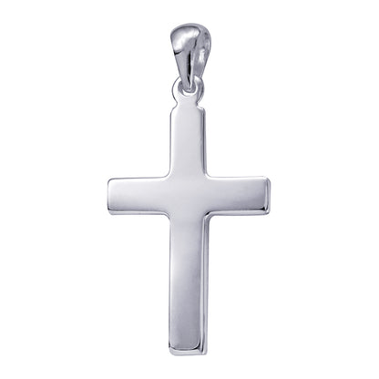 Flat Plain Cross 24mm x 14mm