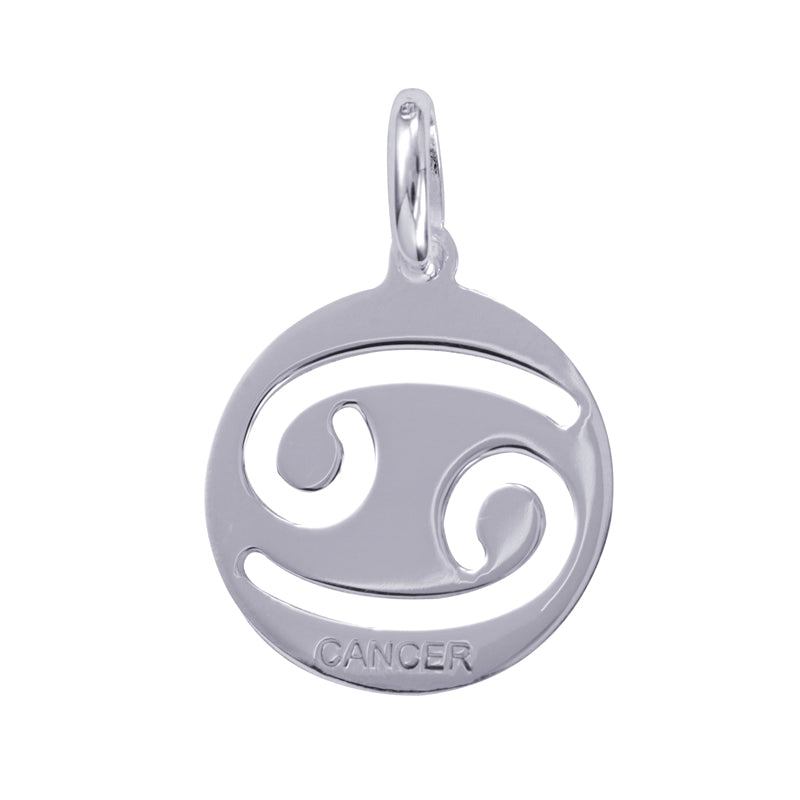 Cancer Zodiac Charm 15mm