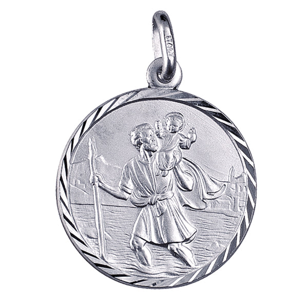 Saint Christopher Charm 24mm