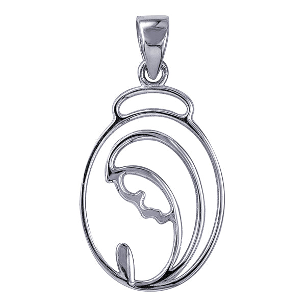Madonna Charm 13mm x 20mm