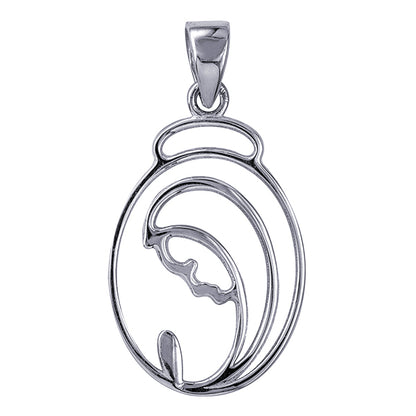Madonna Charm 13mm x 20mm