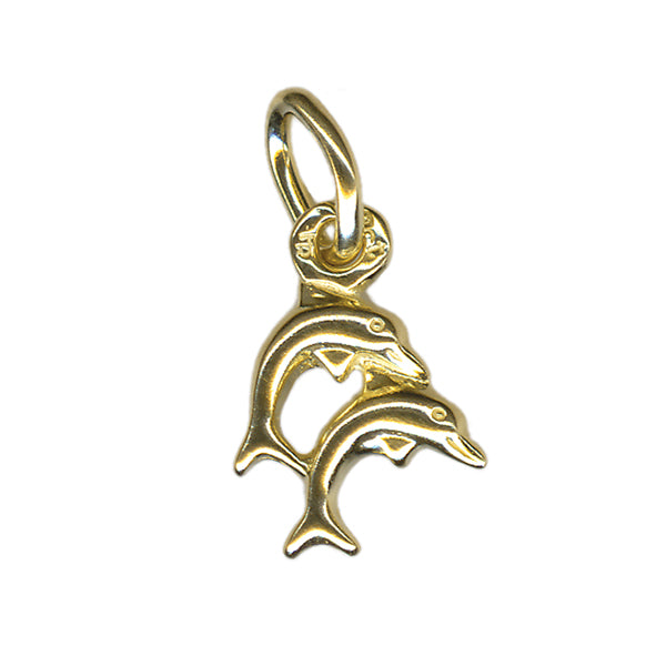 Two Dolphins Charm