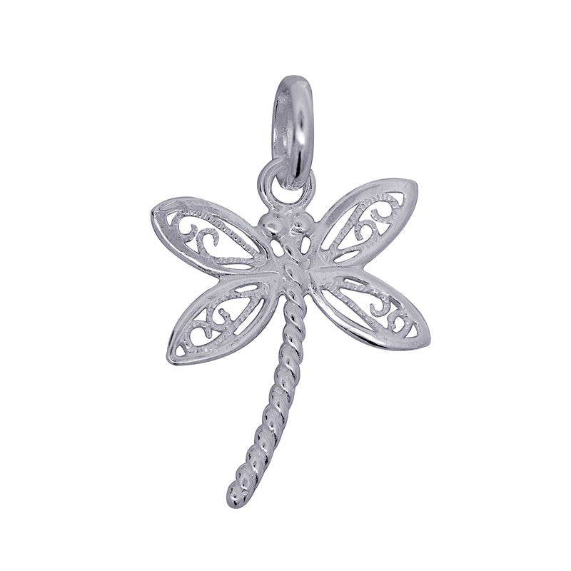 Dragonfly Charm 18mm x 21mm