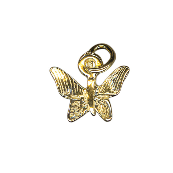 Butterfly Charm 8mm x 11mm