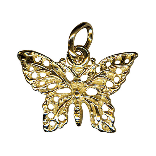 Butterfly Charm 12mm x 18mm