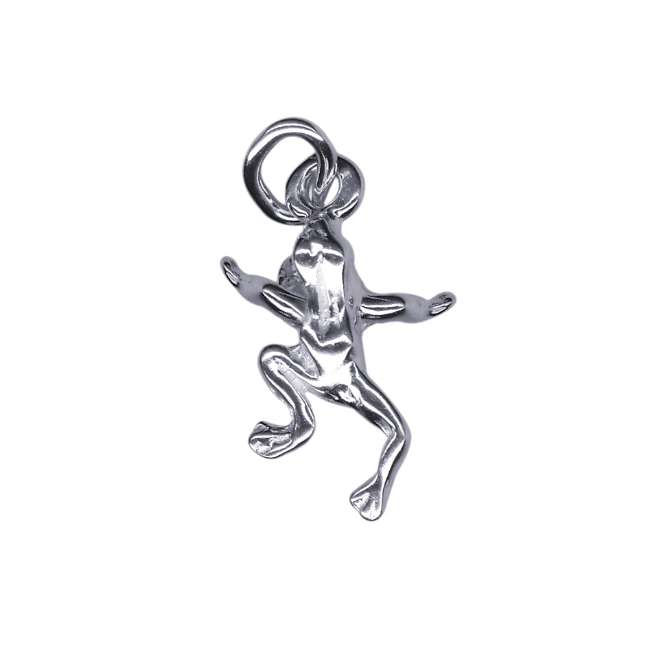 Frog Charm 8mm x 11mm