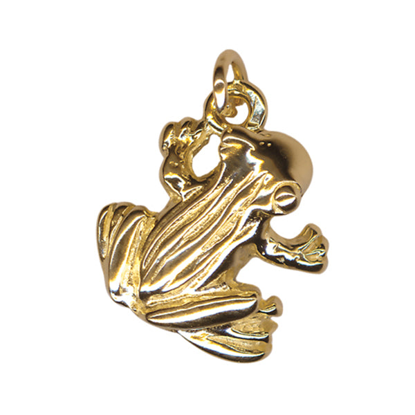 Frog Charm 15mm x 14mm