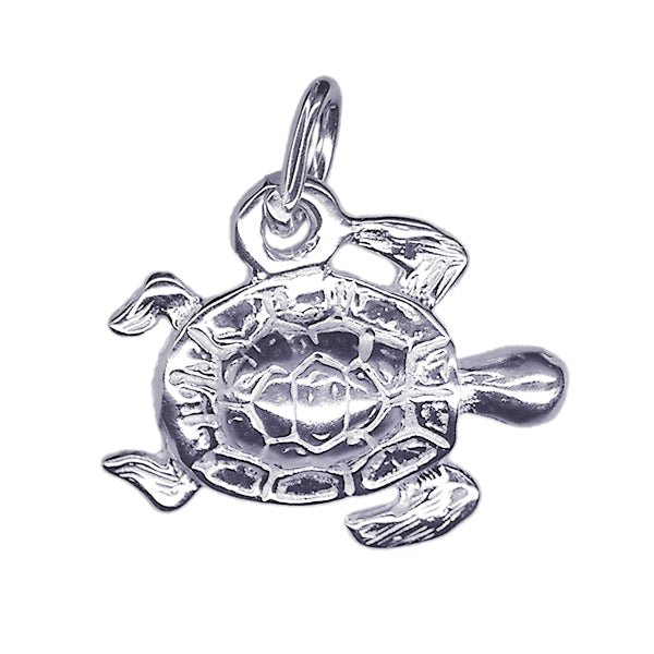 Turtle Charm 12mm x 16mm