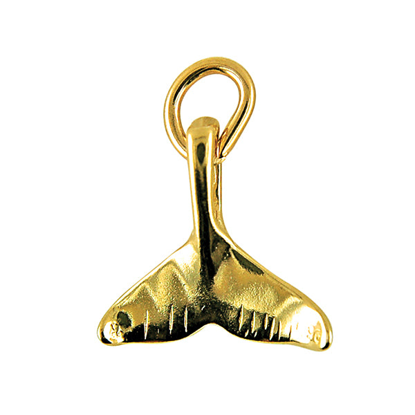 Whale Tail Charm 12mm x 8mm