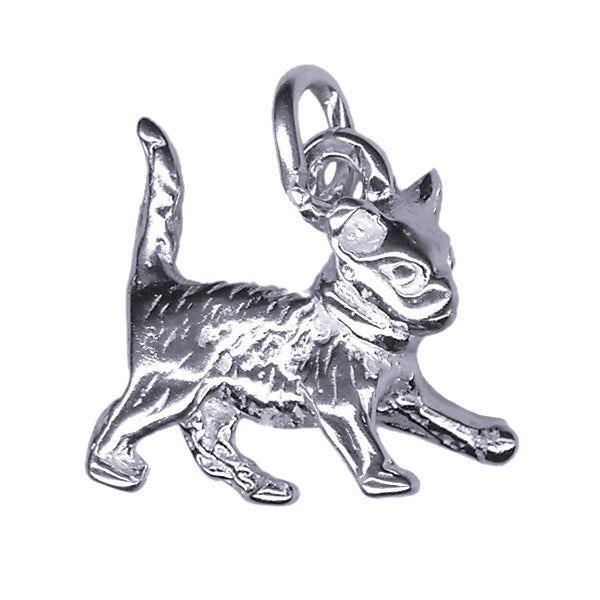 Cat Charm 12mm x 13mm