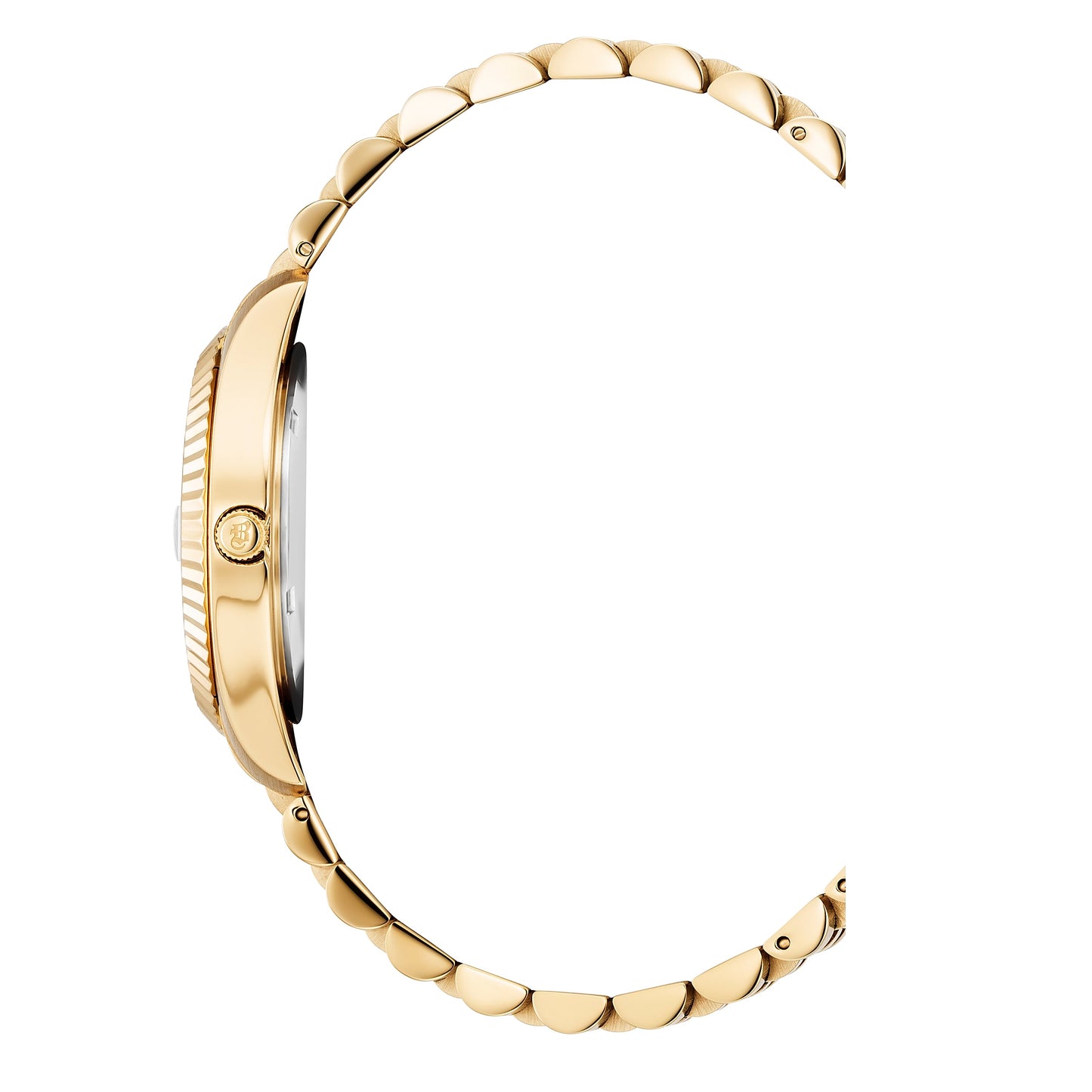 Jacques Du Manoir Swiss Inspiration Gold Watch with Mother Of Pearl Dial