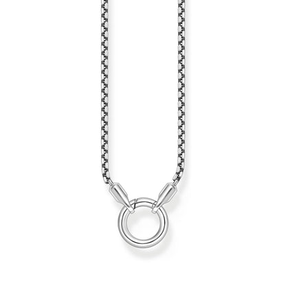 THOMAS SABO Fine Venetian chain in blackened 925 silver