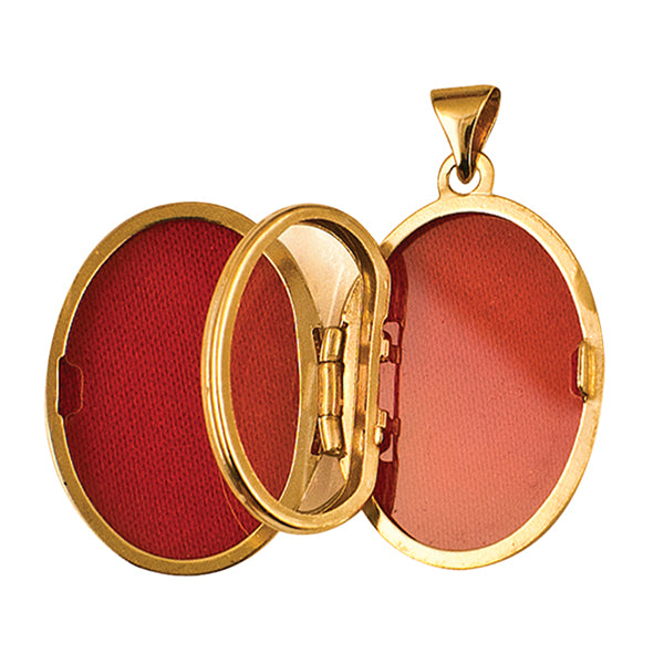Oval Locket 21x15mm L229