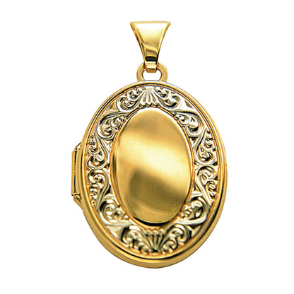 Oval Locket 21x15mm L232