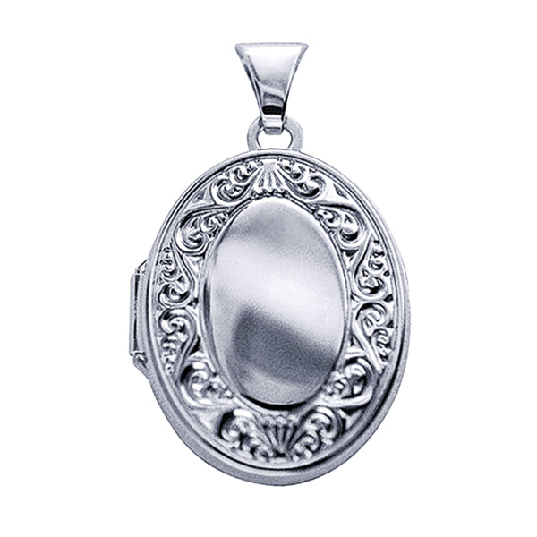 Oval Locket 21x15mm L232